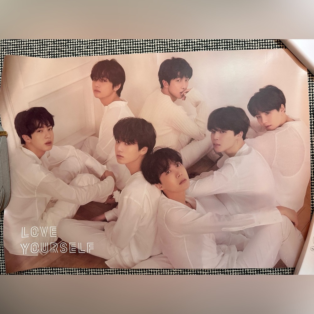 Official BTS Love Yourself Album Rolled Poster